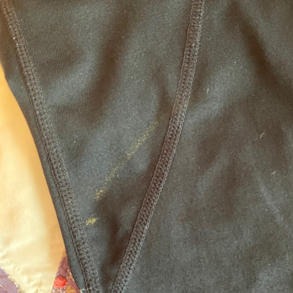 Black Reebok Capri Work Out Leggings - Picture 6 of 6